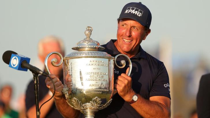 Golfer Phil Mickelson 